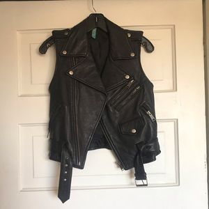 Leather Vest